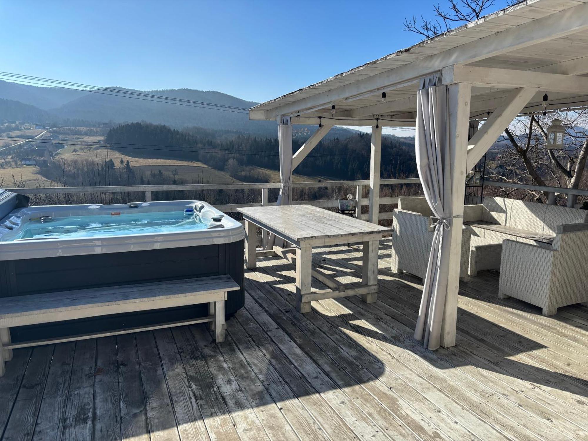 Koperkowy Raj Beskid Wyspowy Malopolska Jacuzzi Playroom Holiday home Laskowa (Limanowa)